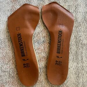 Birkenstock Brown Leather Insoles